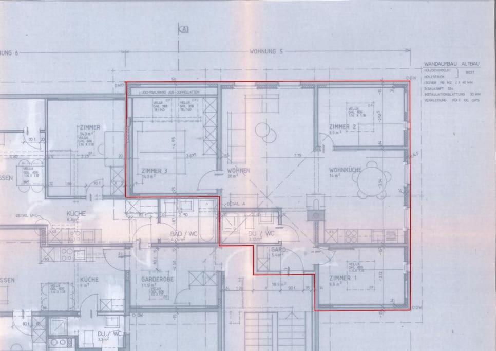Dachwohnung Zentrum Unterwasser Kültér fotó